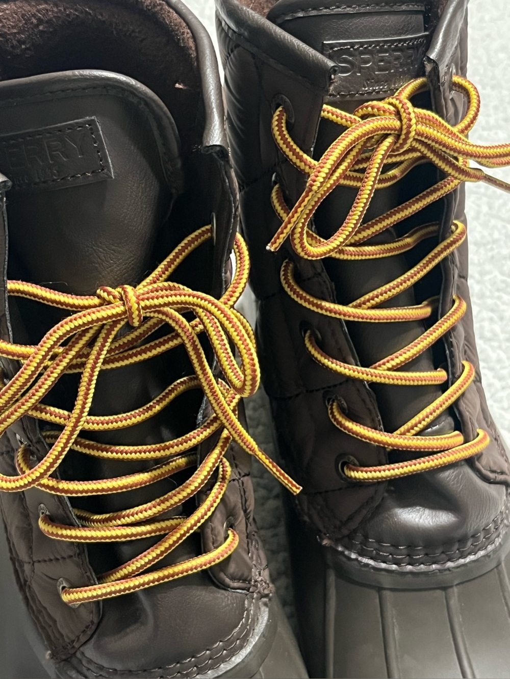 Sperry Saltwater Nylon Quilted Duck Boots - Picture 10 of 10